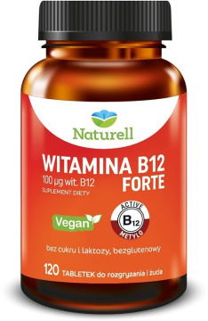 Naturell Witamina B12 Forte, 120 tabletek