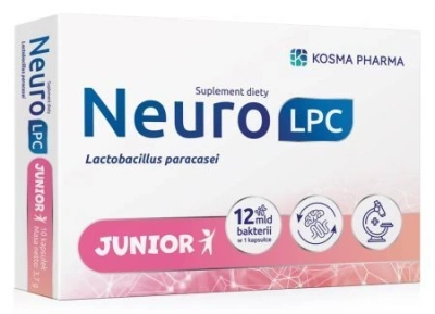 NeuroLPC Junior, 10 kapsułek