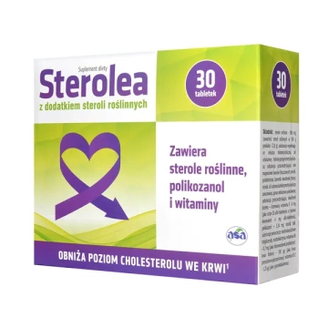 Sterolea, 30 tabletek powlekanych