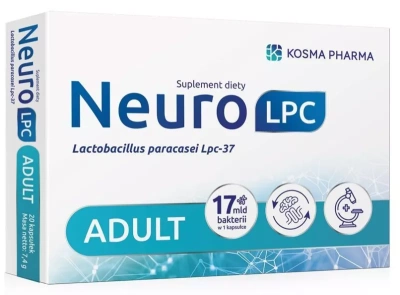 NeuroLPC Adult, 10 kapsułek