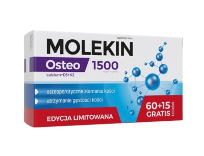 Molekin Osteo, 75 tabletek