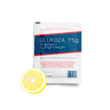 Glukoza o smaku cytrynowym Diather 75g