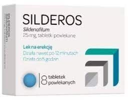 Silderos 25 mg, 8 tabletek