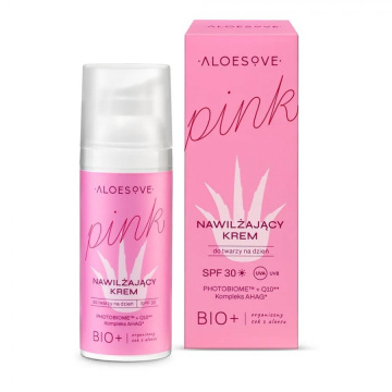 Aloesove PINK krem nawilżający do twarzy na dzień spf30 50 ml