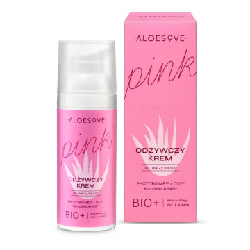 Aloesove PINK krem odżywczy do twarzy na noc 50 ml