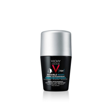 Vichy homme, dezodorant w kulce dla mężczyzn przeciw śladom 72 h, 50 ml
