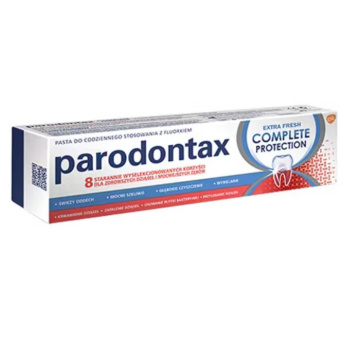 Parodontax Complete Protection Extra Fresh, pasta do zębów z fluorkiem do codziennego stosowania, 75ml