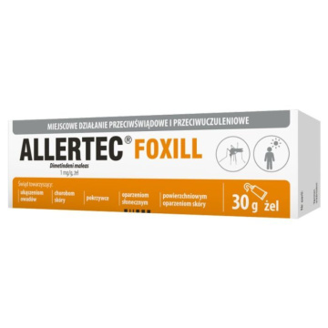 Allertec Foxil 1mg/g, żel, 30g