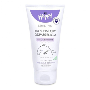 Bella Baby Happy Sensitive, krem emolientowy przeciw odparzeniom, od 1 dnia życia, 75ml