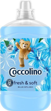 Coccolino Blue Splash, płyn do płukania tkanin, koncentrat, 1,7l