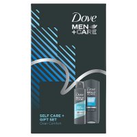 Dove Men+Care Zestaw prezentowy Clean Comfort (deo spray 150ml+żel pod prysznic 400ml)