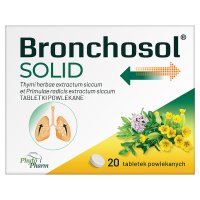 Bronchosol Solid, 20 tabletek