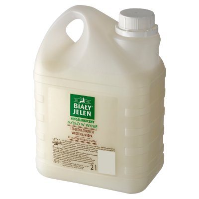 BIAŁY JELEŃ Mydło w płynie Szare Mydło, 2000 ml