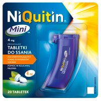 Niquitin Mini 4 mg, 20 tabletek Zestaw