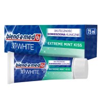 Blend-a-med 3D White  pasta do zębów wybielająca, Extreme Mint Kiss, 75ml