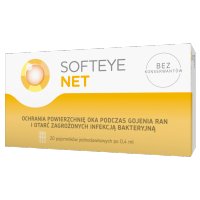 Softeye Net 0,4 ml żel do oczu 20 ampułek