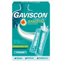 Gaviscon zawiesina o smaku mięty  12 saszetek po 10 ml