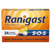 Ranigast SOS, 24 tabletki do ssania