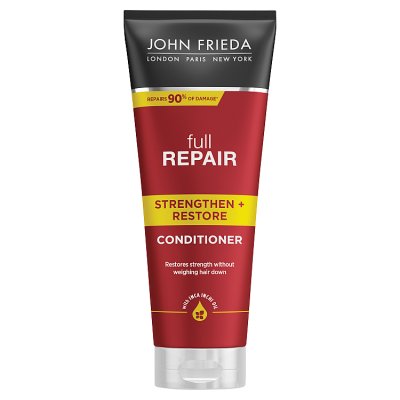 John Frieda Full Repair Odżywka Odbudowująca i nadająca Objętość Strengthen +Restore 250ml