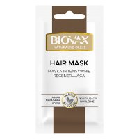 L`BIOTICA Biovax Hair Mask Maska do włosów intensywnie regenerująca - Naturalne Oleje 20ml - saszetka