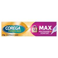 Corega Power Max mocowanie + komfort,  żel do protez, 40 g