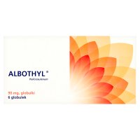 Albothyl 90 mg, 6 globulek