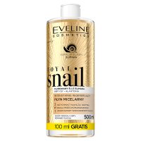 Eveline Royal Snail Płyn micelarny intensywnie regenerujący 3w1  500ml