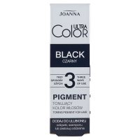 Joanna Ultra Color Pigment tonujący kolor włosów - Black (czarny) 100ml