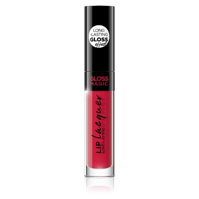 Eveline Gloss Magic Lip Lacquer Lakier do ust nr 09 Vibrant Red-Rose  4.5ml