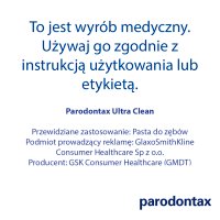 Parodontax Pasta do zębów Ultra Clean  75ml