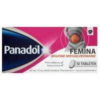 Panadol Femina, 10 tabletek