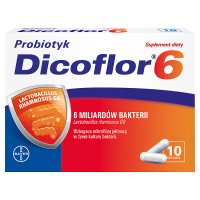 Dicoflor 6 miliardów bakterii  10 kapsułek
