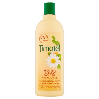 Timotei Szampon Złote Refleksy 400ml