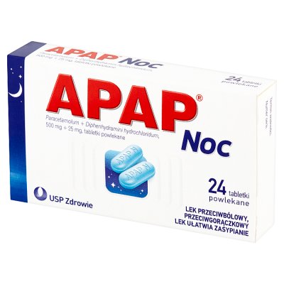 Apap Noc , 24 tabletki