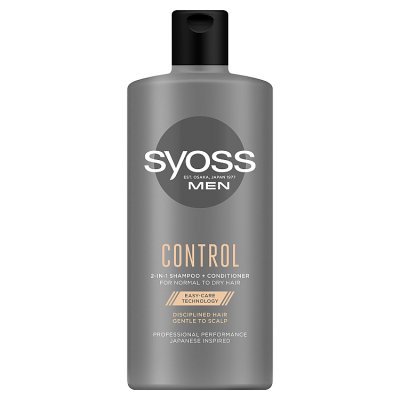 Schwarzkopf  Syoss Men Control Szampon do włosów 2w1  440ml