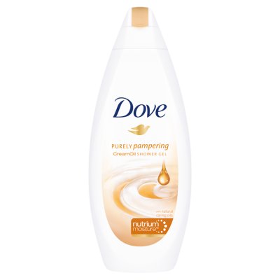 Dove Cream Oil, żel, pod prysznic, 250 ml