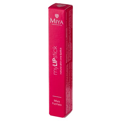 Miya Cosmetics myLipStick naturalna pielęgnująca szminka all-in-one - odcień  Miya Fuchsia 2,5 g
