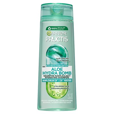 Garnier Fructis Aloe Hydra Bomb Szampon nawilżający do włosów odwodnionych  400ml