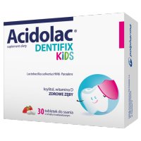 Acidolac Dentifix Kids (smak truskawkowy) 30 tabletek do ssania