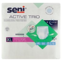 Majtki chłonne Seni Active Trio, rozmiar XL,  10 sztuk