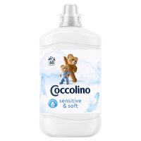 Coccolino Sensitive&Soft, płyn do płukania, 1700ml