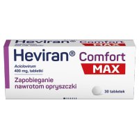 Heviran Comfort MAX 400 mg 30, tabletek