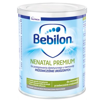 Bebilon Nenatal Premium Mleko dla niemowląt przedwcześnie urodzonych, 400 g