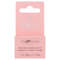 Miya Cosmetics myLipScrub naturalny peeling do ust z olejkami i masłem mango 10 g