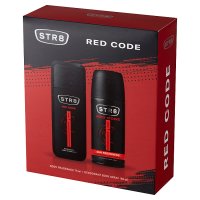 STR 8 Red Code Zestaw prezentowy (dezodorant spray 150ml+dezodorant body fragrance 75ml)