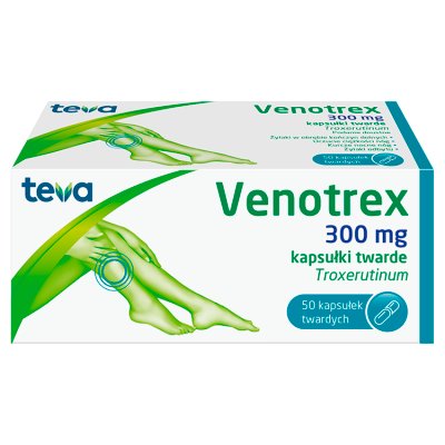 Venotrex 300 mg   50 kapsułek