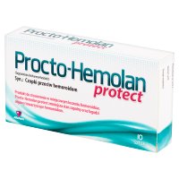 Procto-Hemolan Protect 10 czopków doodbytniczych