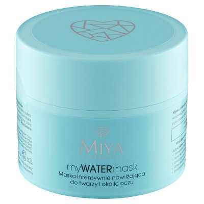 Miya Cosmetics myWATERmask maska intensywnie nawilżająca do twarzy i okolic oczu 50 ml