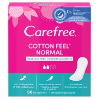 Carefree Cotton Wkładki higieniczne Uscented - bezzapachowe 1op.-56szt