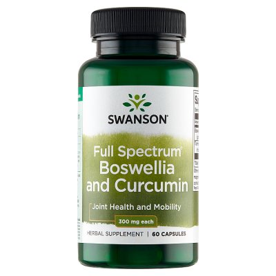 Swanson Full Spectrum Boswellia & Curcumin, 60 kapsułek